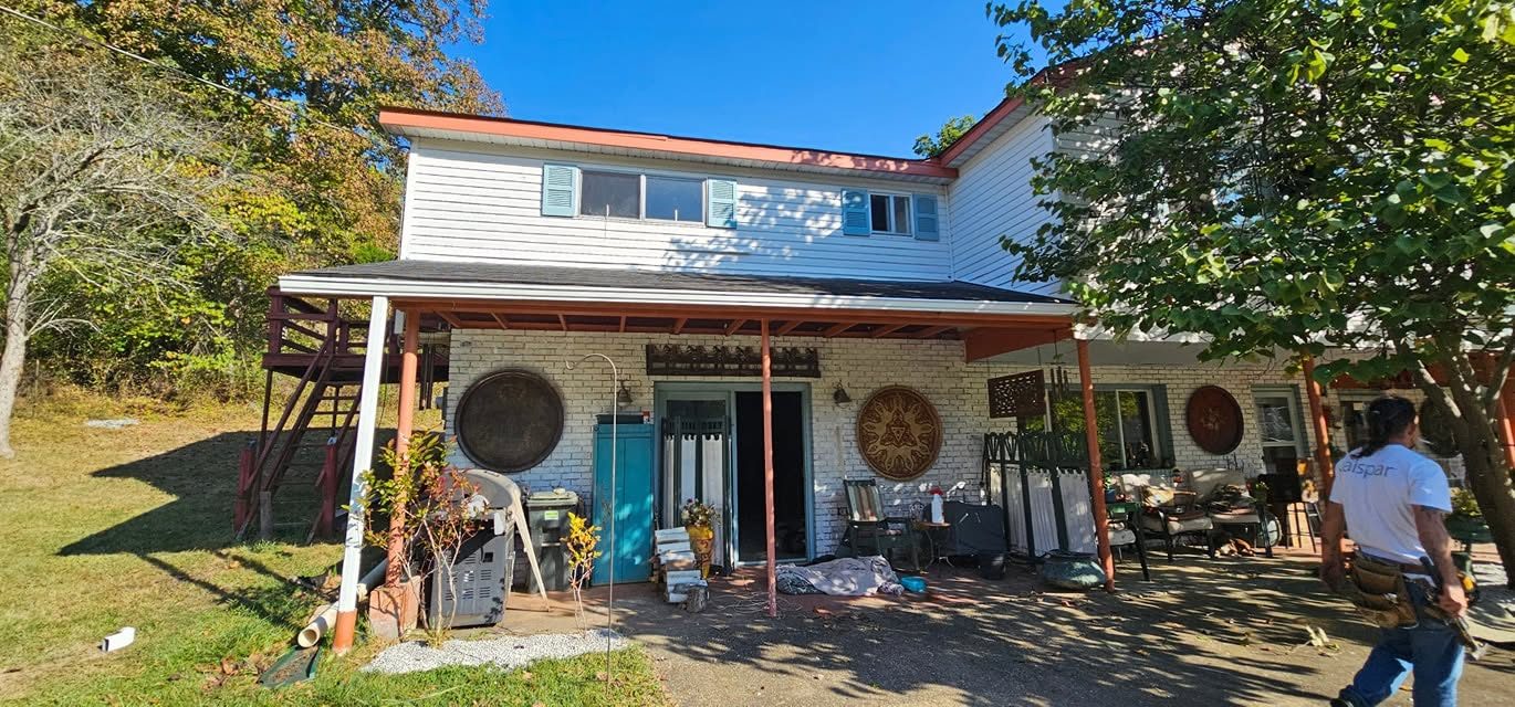 Siding and exterior repair work by Phares Property Management