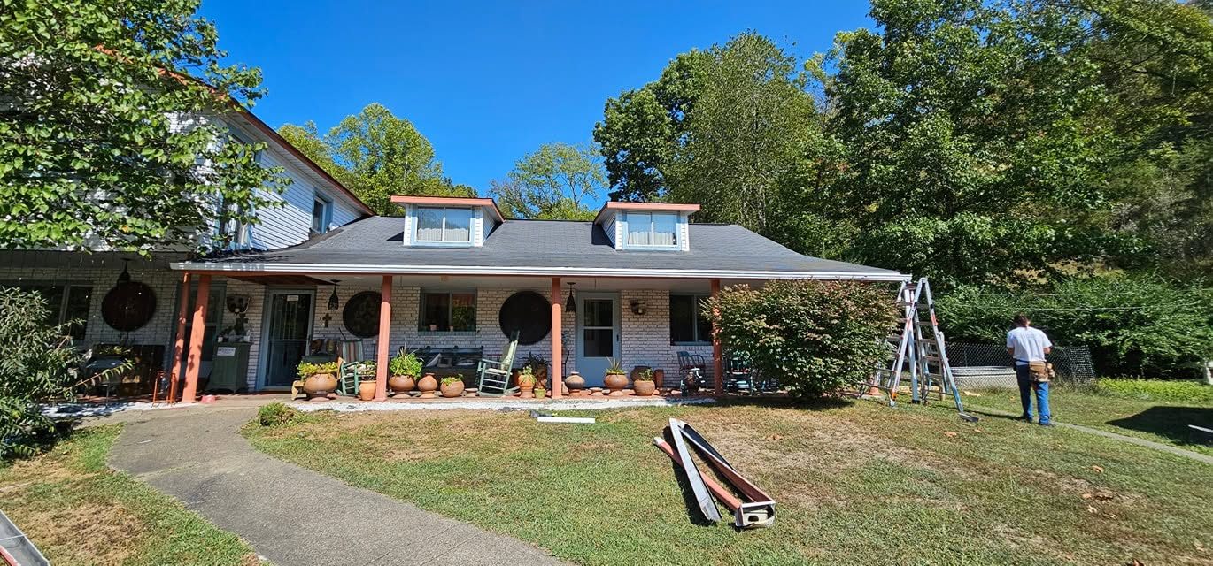 Siding and exterior repair work by Phares Property Management