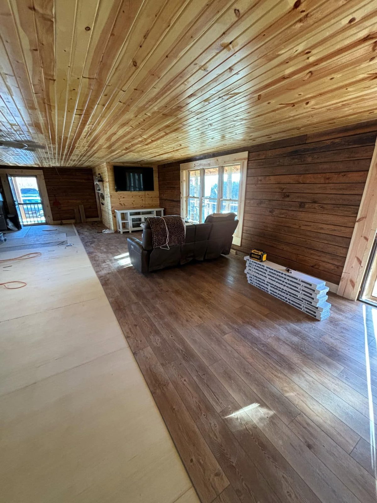 Interior remodeling and property improvement work by Phares Property Management