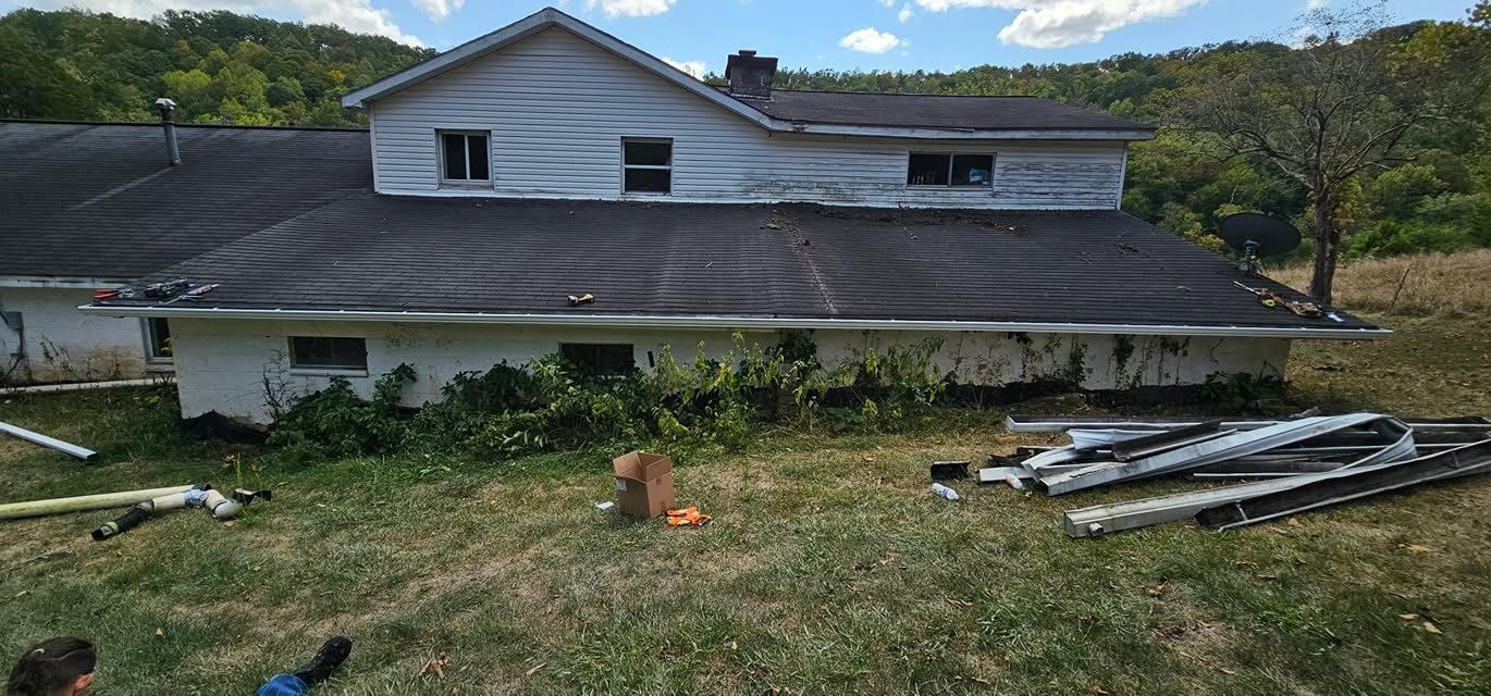 Siding and exterior repair work by Phares Property Management