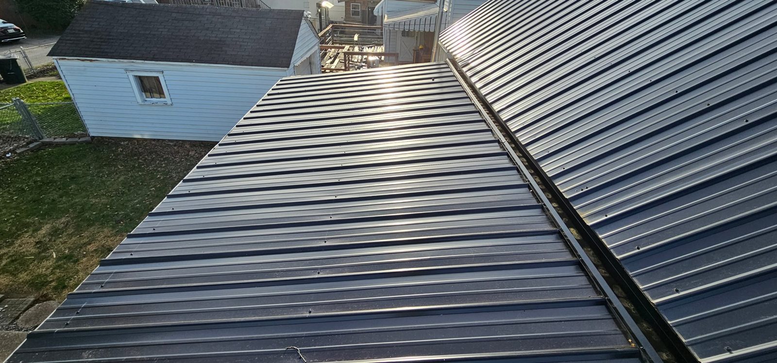 Roof repair and replacement work by Phares Property Management