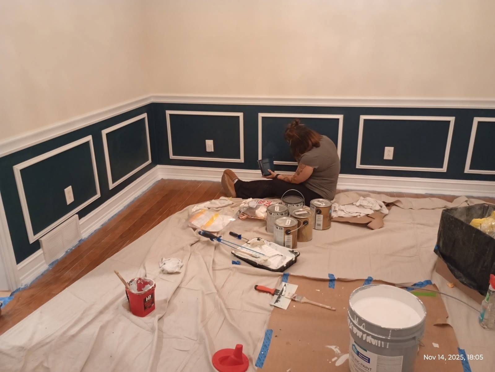 Interior remodeling and property improvement work by Phares Property Management