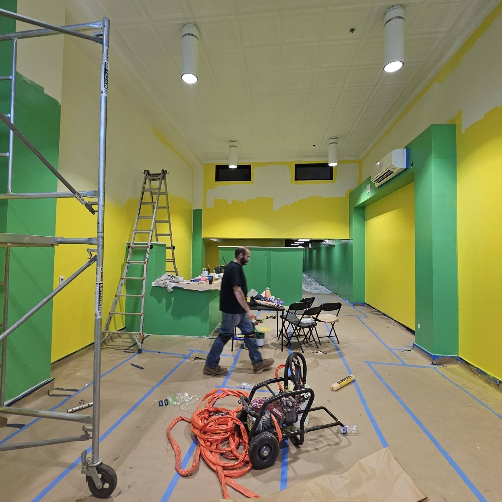Commercial remodeling and tenant improvement work by Phares Property Management