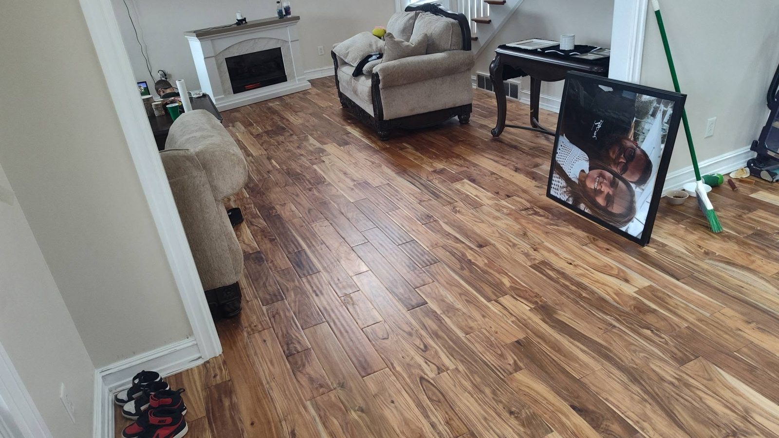 Interior remodeling and property improvement work by Phares Property Management