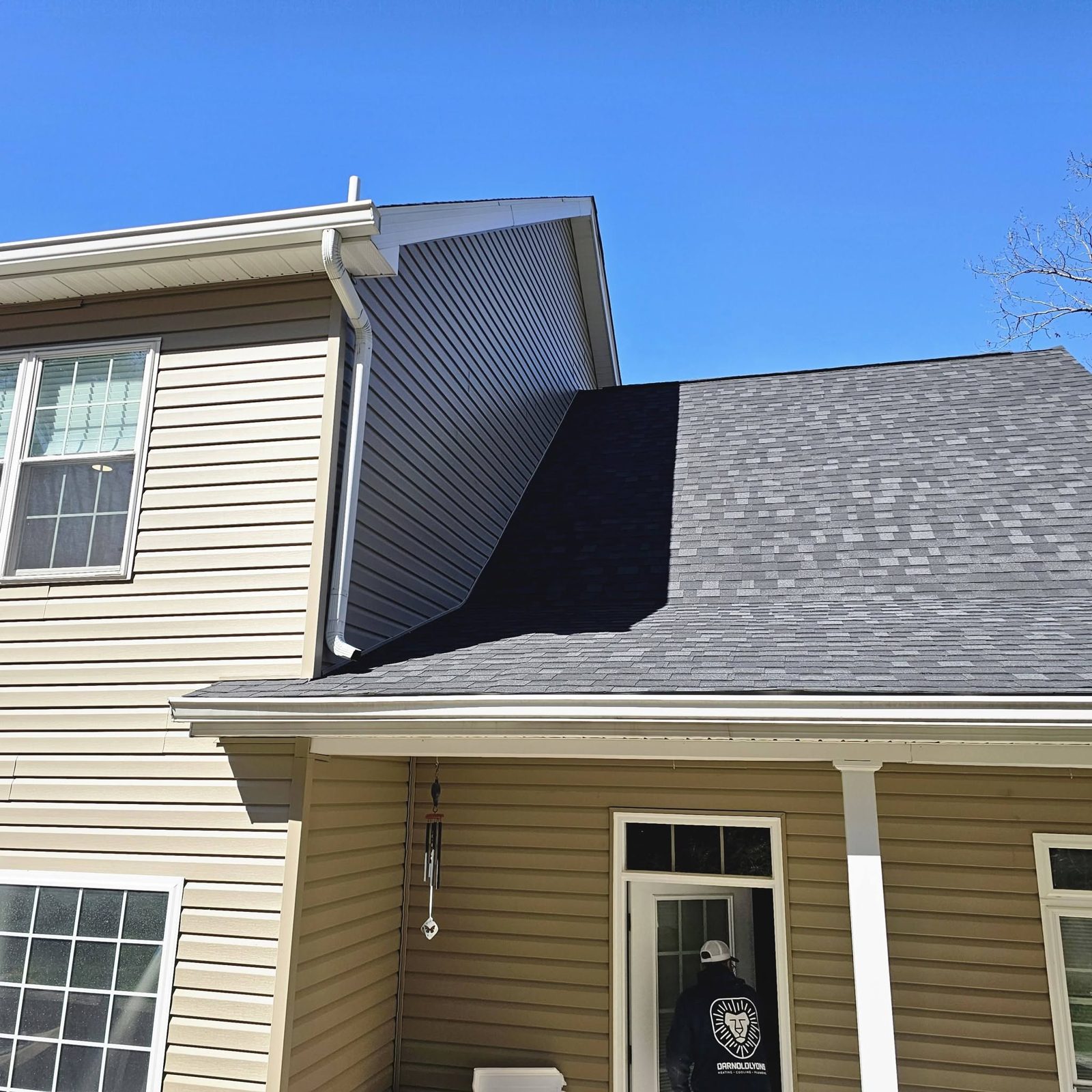 Roof repair and replacement work by Phares Property Management