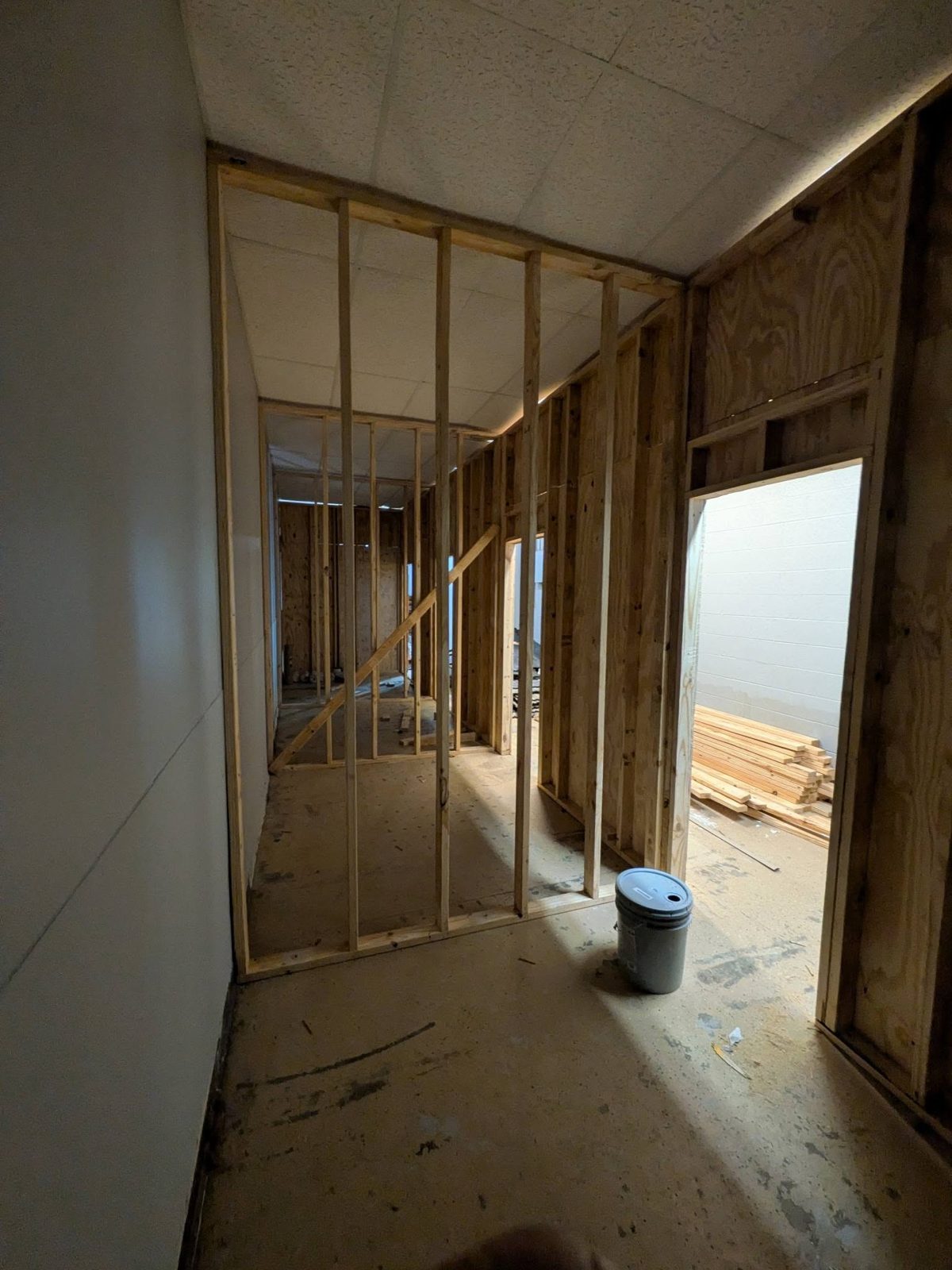 Interior remodeling and property improvement work by Phares Property Management