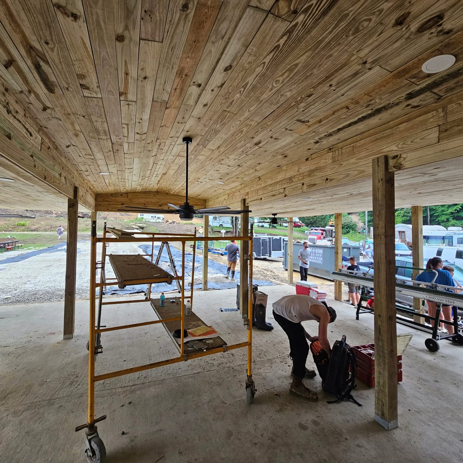 Interior remodeling and property improvement work by Phares Property Management